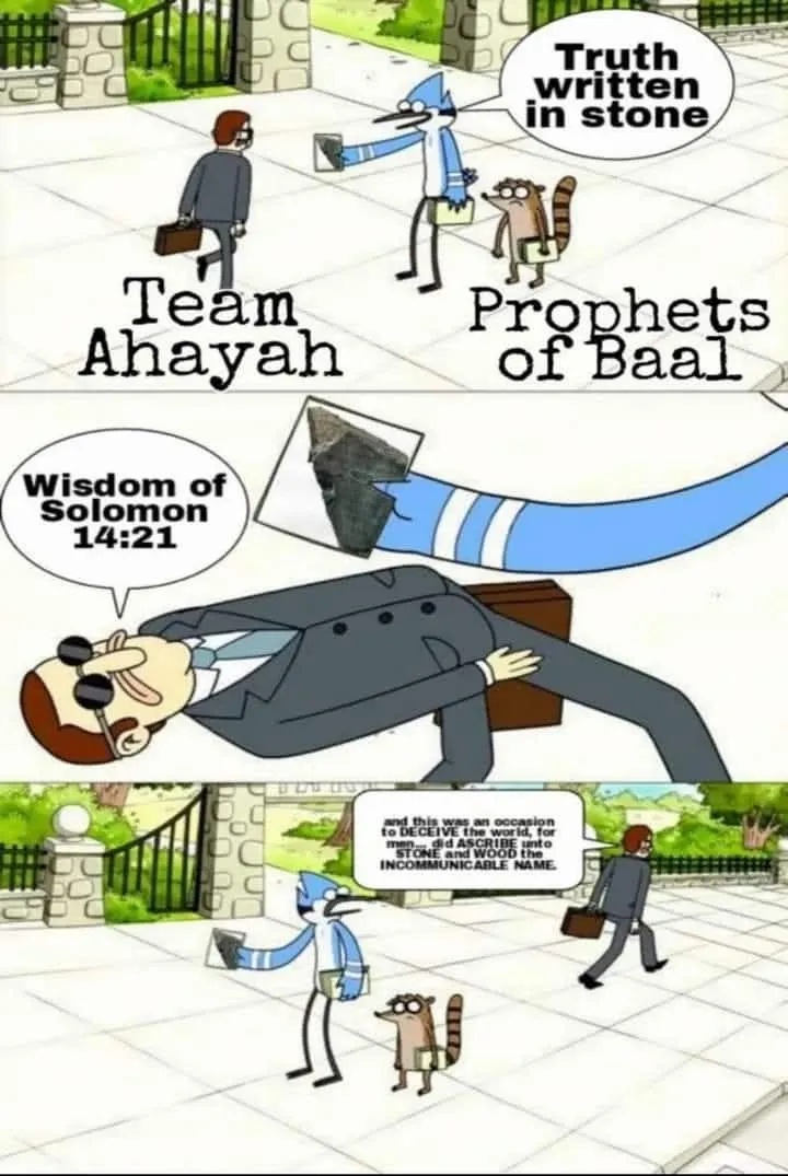 Incommunicable Name Yahawah